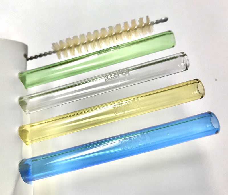 glass straws 4 pack colors 