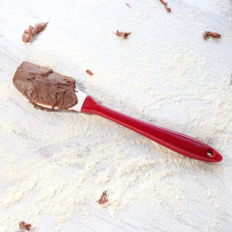 Silicone Large Angled Spatula - Molded Bamboo®